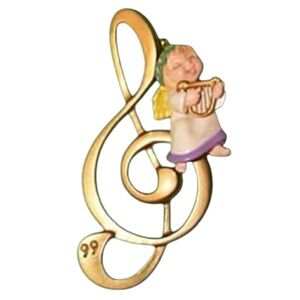 Hallmark 1999 “A Musician of Note” Ornament